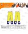 Pantalón ligero, impermeable, ignífugo y multinorma  (ARC 3)