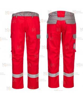 Pantalón bicolor ignífugo multinorma muy grueso 340 gr  (ARC 2)