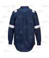 Camisa ignífuga, antiestática, anti arco (ARC-2)  y protección química