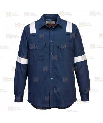 Camisa ignífuga, antiestática, anti arco (ARC-2)  y protección química