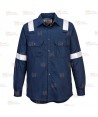 Camisa ignífuga, antiestática, anti arco (ARC-2)  y protección química