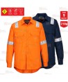 Camisa ignífuga, antiestática, anti arco (ARC-2)  y protección química