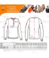 Camiseta ignífuga y antiestática, anti arco (ARC 2)