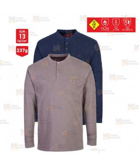 Camiseta ignífuga y antiestática, anti arco (ARC 2)