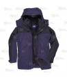 Parka con forro polar desmontable, impermeable y transpirable
