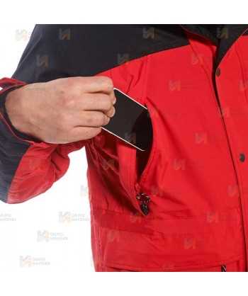 Parka con forro polar desmontable, impermeable y transpirable
