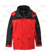 Parka con forro polar desmontable, impermeable y transpirable