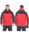 Parka con forro polar desmontable, impermeable y transpirable