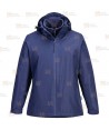 Parka impermeable con chaqueta polar desmontable para mujer