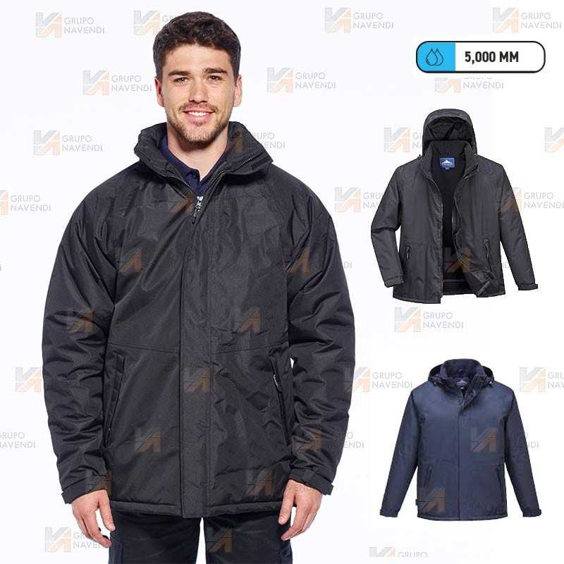 Parka impermeable con tejido RIPSTOP® y forro polar