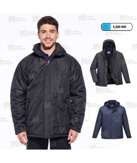 Parka impermeable con tejido RIPSTOP® y forro polar