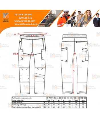 Pantalón especial para entornos extremos de lluvia y humedad