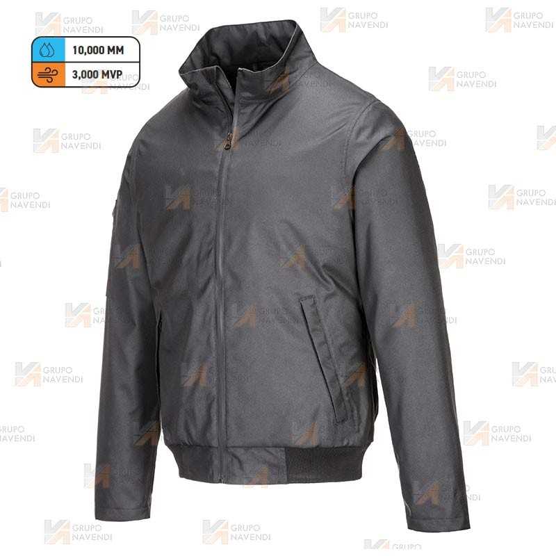 Cazadora piloto impermeable con forro