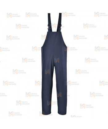 Peto de poliuretano para la lluvia y humedad color azul marino
