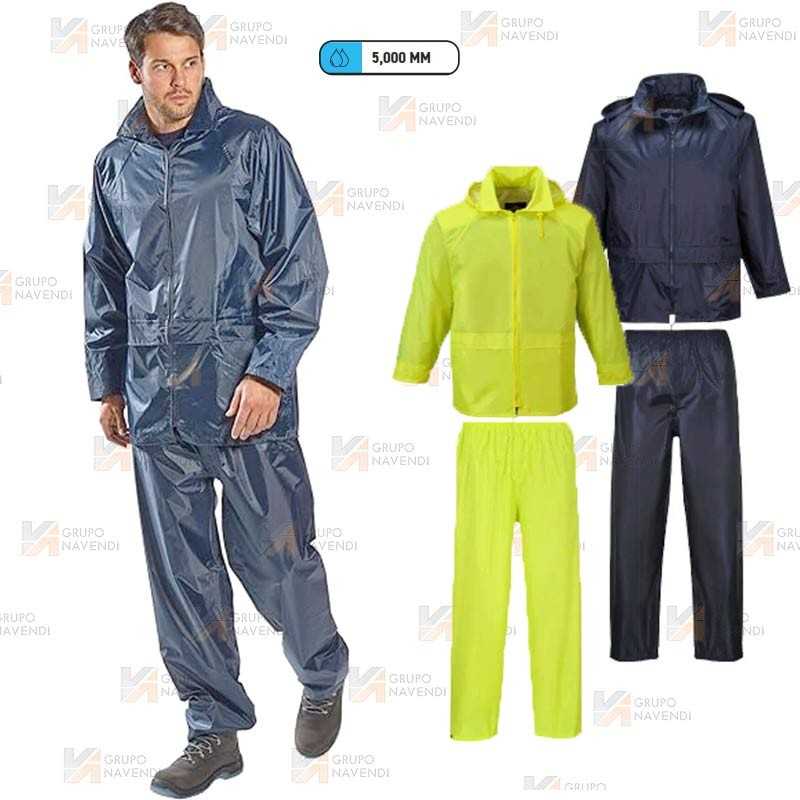 Traje completo tipo ingeniero especial lluvia