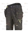 Pantalón con refuerzos y bolsillos desmontables con tejido ecológico