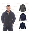 Chaqueta softshell de triple capa muy grueso y grandes tallas