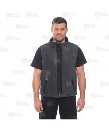 Chaleco reversible con forro polar interior