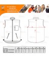 Chaleco reversible con forro polar interior