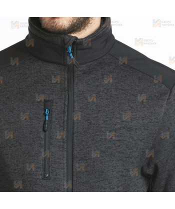 Chaqueta polar bicolor gruesa