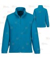 Chaqueta polar unisex de peso medio color Celeste