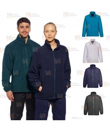 Chaqueta polar unisex de peso medio