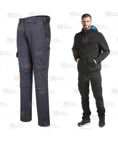 Pantalón laboral con tejido elástico muy suave