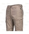 Pantalón laboral con tejido RipStop elástico muy resistente color arena