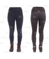 Pantalón laboral, elástico muy ajustado para mujer color negro