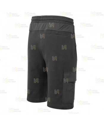 Bermuda laboral, elástico con hechura deportiva color negro