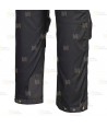 Pantalón con refuerzos, elástico especial para uso con arnés color negro