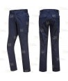 Pantalón ecológico de trabajo, elástico y multibolsillos color azul marino