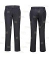 Pantalón ecológico de trabajo, elástico Slim color negro