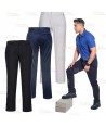 Pantalón ecológico de trabajo, elástico Slim