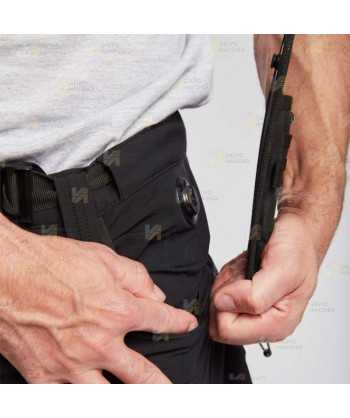 Pantalón laboral desmontable 3 en 1, multibolsillos con refuerzos