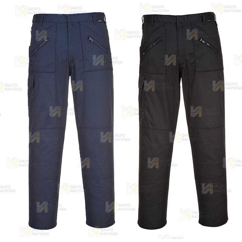 Pantalón multibolsillos con refuerzos y rodilleras