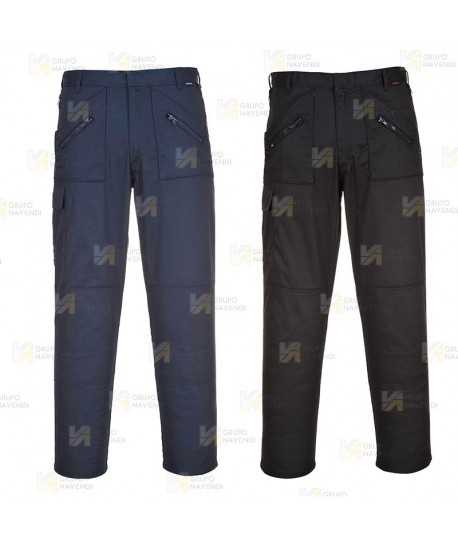 Pantalón multibolsillos con refuerzos y rodilleras