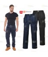 Pantalón multibolsillos muy grueso y con rodilleras