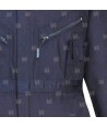 Buzo con bolsillos para rodilleras color azul marino