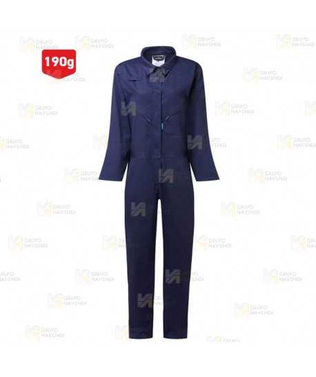 Buzo económico ligero color azul marino para mujer