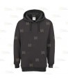 Sudadera muy gruesa con capucha color negro