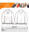 Sudadera muy gruesa con capucha color