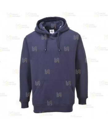 Sudadera muy gruesa con capucha color azul marino