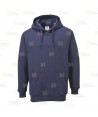 Sudadera muy gruesa con capucha color azul marino