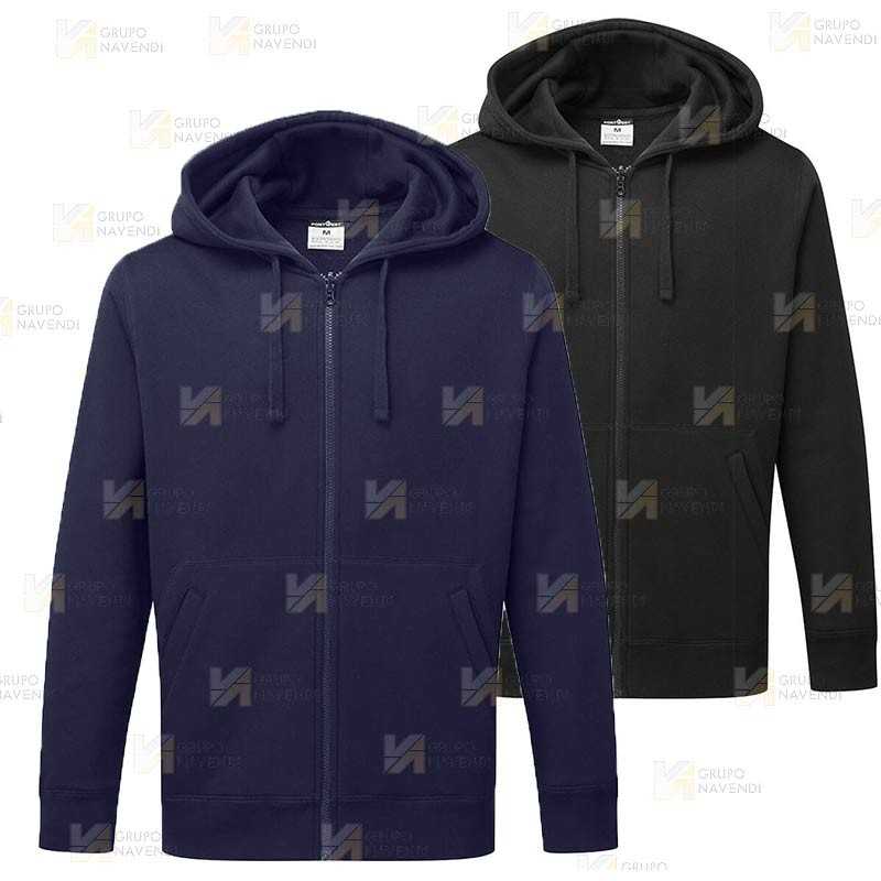 Chaqueta sudadera muy gruesa con capucha