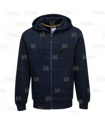 Chaqueta sudadera muy gruesa con capucha color azul marino
Leyenda