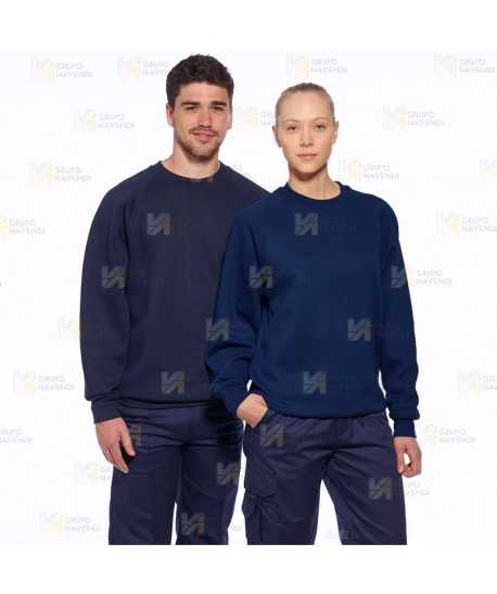 Sudadera ecológica de cuello redondo