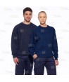 Sudadera ecológica de cuello redondo