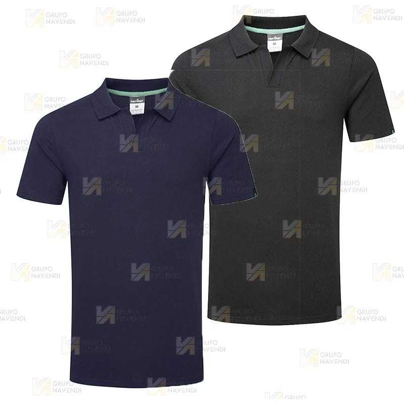 Polo de manga corta ecológico