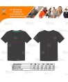 Camiseta de manga corta ecológica